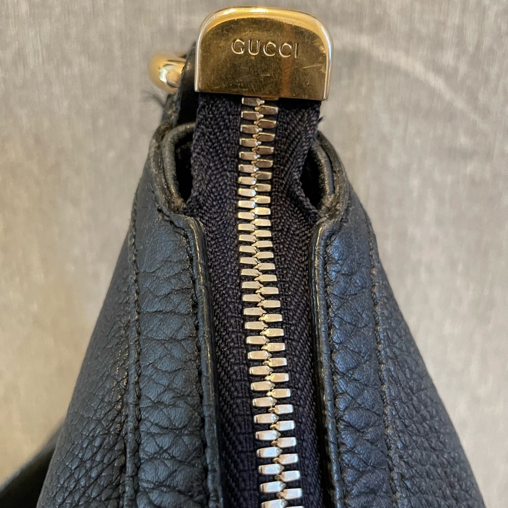 Gucci Black Soho Leather Shoulder Bag - Picture 5 of 16